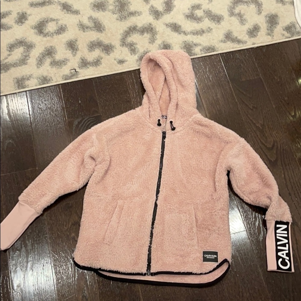 Calvin klein sherpa sweatshirt